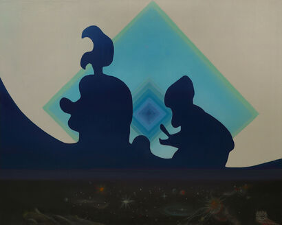 Silhouettes - a Paint Artowrk by Otherworldly Dreams